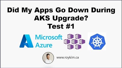 Did My Apps Go Down During AKS Upgrade? Test #1
