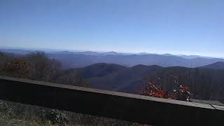 FALL COLORS AND FROST ON THE BLUE RIDGE PKWY