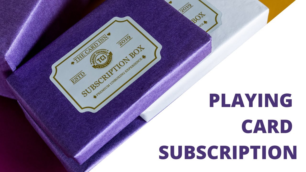Playing Card SUBSCRIPTION - The Card Inn (UK)