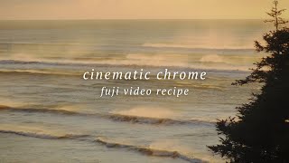 my favorite fujifilm video color recipe - "cinematic chrome" NOT f-log screenshot 5