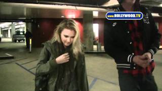 Emily Osment Exits ArcLight in Hollywood