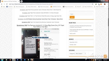 Symphony V92 Flash File | Frp Bypass | Dead Recovery | All Problem Solved | Customer Care Firmware