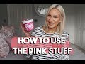 6 WAYS TO USE THE PINK STUFF AND WHAT NOT TO USE IT ON! CLEANING HACKS AND TIPS