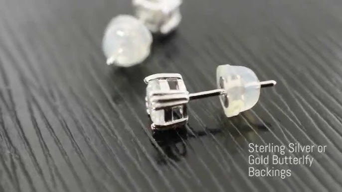 How To Remove Earrings and Studs with Safety Back, Screw Back – Jimena  Alejandra