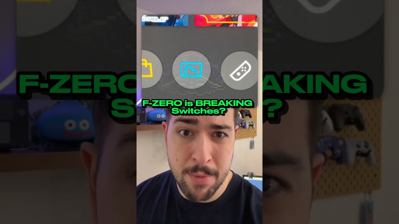 F-ZERO 99 is BREAKING Switch screens? 