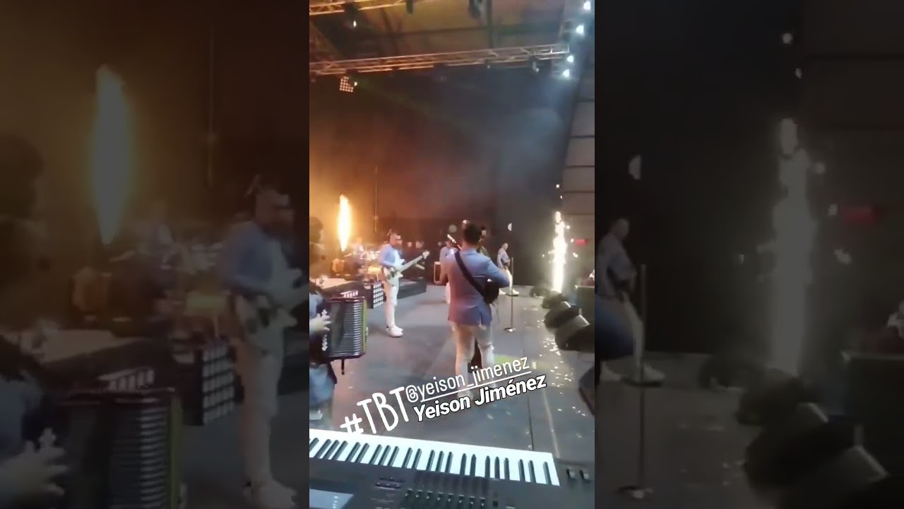 Yeison jimenez en concierto