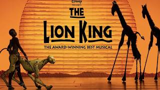 THE LION KING .The award-winning best musical.