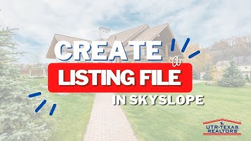 Video 2: Create a Listing in Skyslope