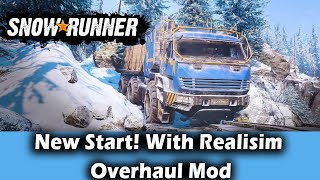 Snow Runner A New Start! With Realisim Overhaul Mod || The Best  Mods. Part 2