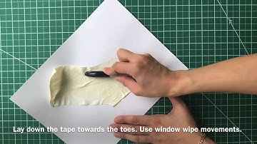 Tape, draw reference lines, and make a mean form for a mid heel last. Quarantine edition