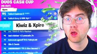 I Competed in the FIRST DUO CASH CUP of Season 2! (Fortnite Competitive)