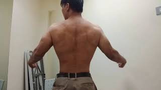 Muscle flex by 51 years old comeback. Flexing n posing videos.