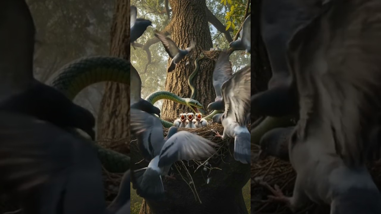 Snake vs Pigeon Kids 🐍🕊️ | Heart Touching Short Story 
