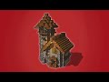 Minecraft build a rustic medieval house tutorial step by step