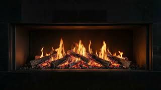 Warm Ember Glow Fireplace 4K for TV 🔥 Relaxing Crackling Fire Sounds | 8 Hours