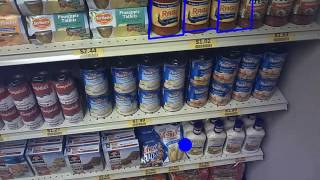 Three Object Identification with Subject Motion and Potato Chips