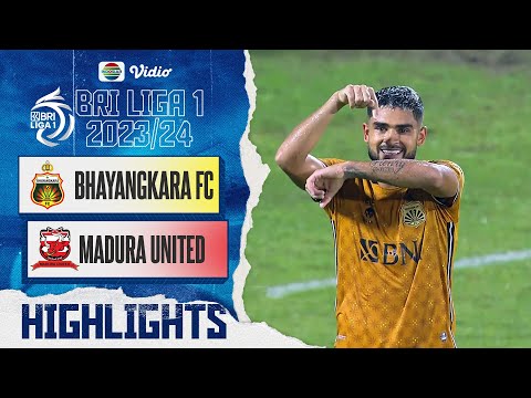 Bhayangkara Presisi Indonesia VS Madura United FC - Highlights | BRI Liga 1 2023/24