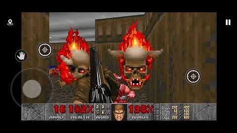 Doom 1 - android app: E2 (100% items, secrets and kills) Ultra Violence
