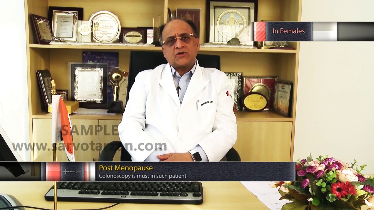 Medanta - The Medicity - Colonoscopy Description Video - Dr. Randhir ...
