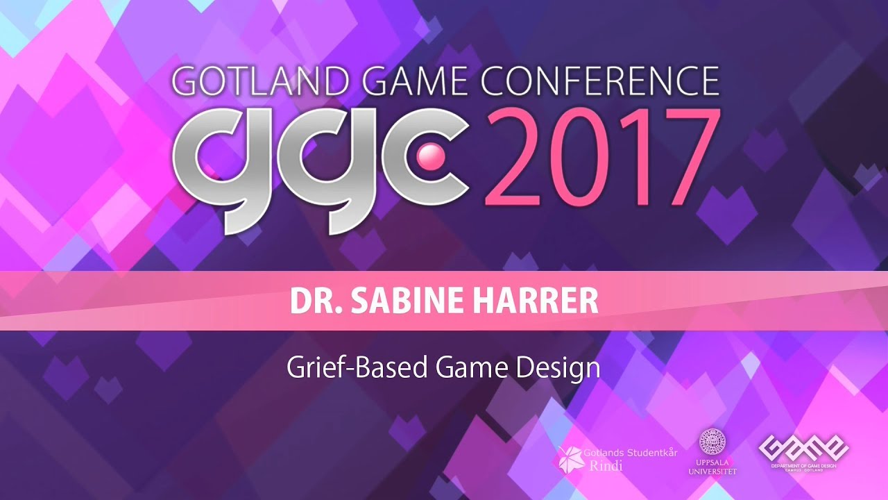 GGC 2017: Grief Based Game Design (by Dr. Sabine Harrer)