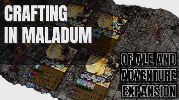 Crafting in Maladum: Dungeons of Enveron