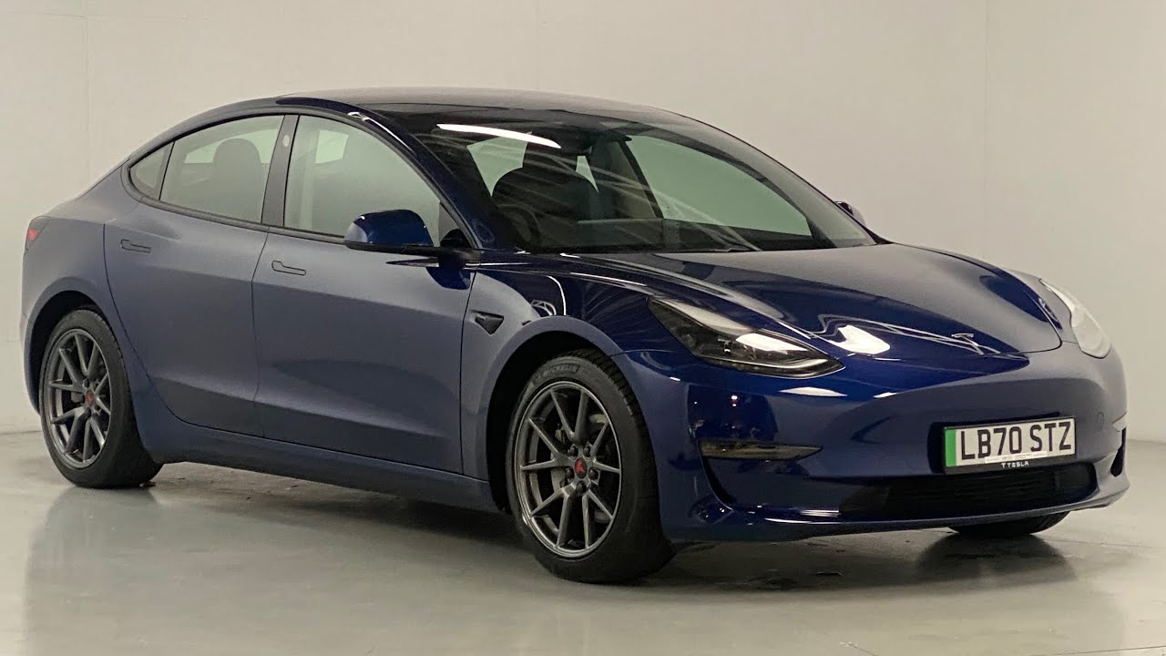 TESLA MODEL 3 LONG RANGE LB70 STZ WALK AROUND - YouTube