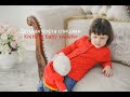 Как связать детскую кофточку регланом сверху. Часть 1. How to knit a baby sweater. Part 1