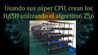El Bitcoin explicado en inglés (voz) y español (texto) en dos minutos.
