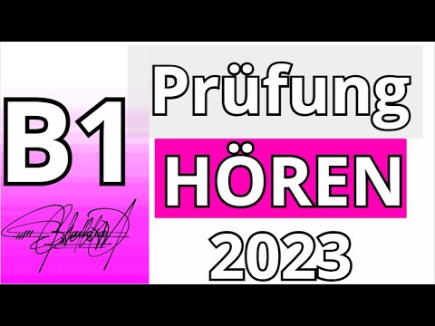 DTZ TELC B1 Hören 2024 _ B1 Test Hörverstehen _ Prüfung B1 _ DTZ GAST