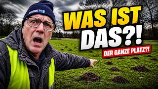 Der ganze Platz voller Maulwurfshügel… 🤯 Udo rastet komplett aus | Udo & Wilke