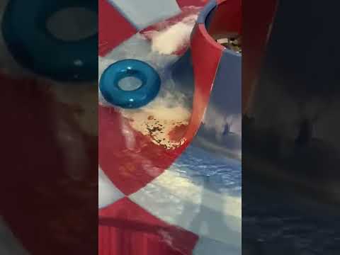 Kid Gets Sucked Down Waterslide || ViralHog