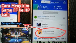 Cara Mengirim Game Free Fire Beserta Datanya Ke HP Lain - YouTube