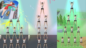 Flip Jump Stack - All Levels Gameplay Android,ios (Levels 1-5)