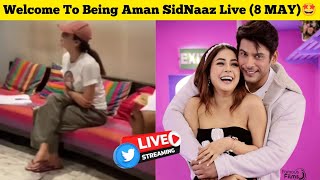 [8 MAY] Shehnaaz Gill Something is coming soon 💥 Being Aman SidNaaz Fans Live 💫
