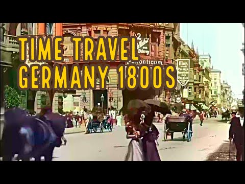 INSANE Berlin 1800s Colorized Film |Frederick Street Germany