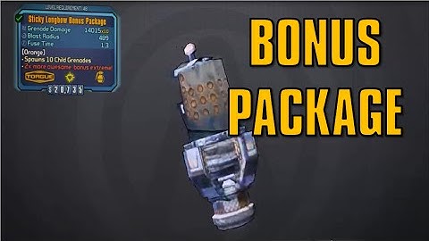Borderlands the Pre Sequel: "Bonus Package" Legendary Grenade Mod Guide/Review