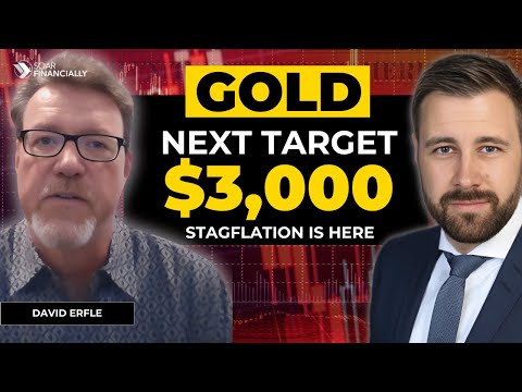 BULLISH Picture For GOLD, Stagflation & Barrick Gold & Newmont | David Erfle