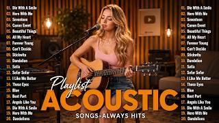Best Acoustic Covers 2026 💖 Soft English Love Songs Playlist screenshot 5