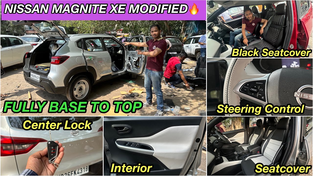 MAGNITE XE MODIFIED🔥MAGNITE BASE TO TOP MODIFICATION🔥MAGNITE MODIFIED🔥 ...