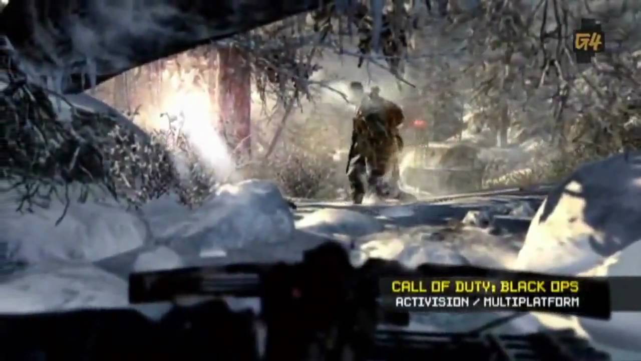 *NEW* (((HD))) E3 CoD 7 BLACK OPS Snow level DEMO Crossbow