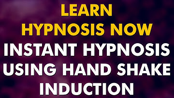 Learn Hypnosis Now ! Instant Hypnosis Using Hand Shake Induction! Pradeep Aggarwal