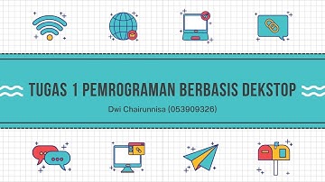 Tugas Praktik 1 Pemrograman Berbasis Dekstop - Aplikasi Sederhana Restoran Makanan | Dwi Chairunnisa