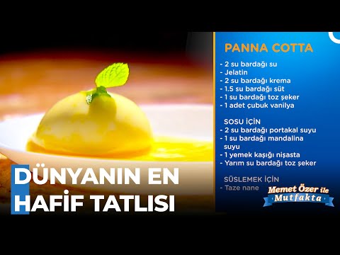 Tam Kıvamında Panna Cotta Tarifi - Memet Özer ile Mutfakta 370. Bölüm