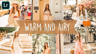 Lightroom Mobile Presets Free DNG & XMP | How To Edit Warm & Airy Preset | Free Lightroom Presets screenshot 2