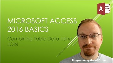 9. Learn Microsoft Access 2016: How To INNER JOIN And OUTER JOIN | SQL Queries
