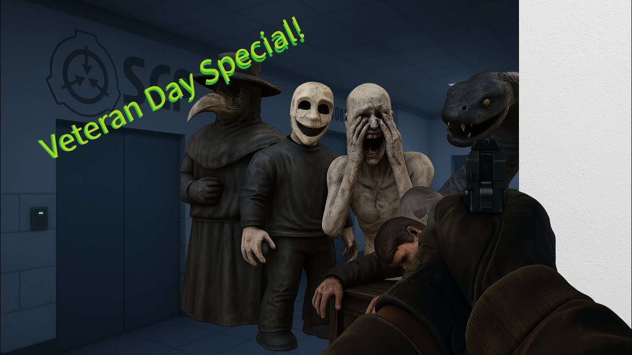 Veteran Day Special! I Explore Four Scp Games! - YouTube
