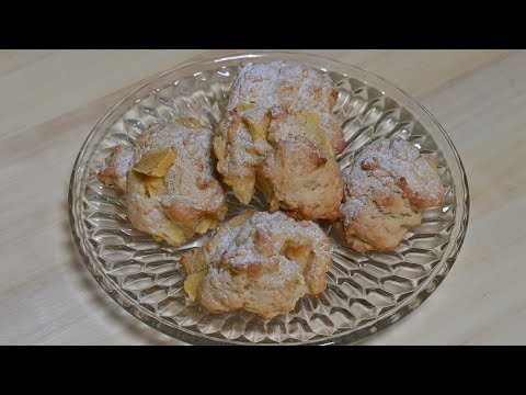 Видео: Ябълкови бисквитки: поетапни фото рецепти за лесно приготвяне
