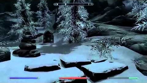 The Elder Scrolls V Skyrim Walkthrough Part 26   Frost Troll FFFFUUUUUUU