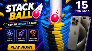 STACK BALL⚽️ | LIVE STREAM 🖥 | A52S 