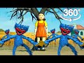 360° VR SQUID GAME / Huggy Wuggy - Dance Battle